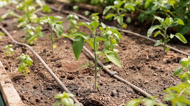 Automated garden irrigation system